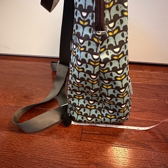 Nicky James EUC Elephant print backpack top handle purse - Picture 16 of 16